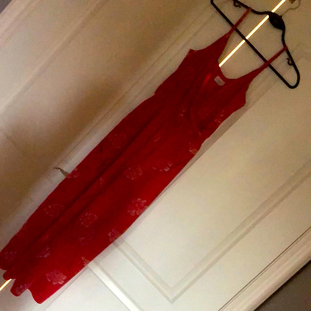 Wilfred Red Floral Jumpsuit